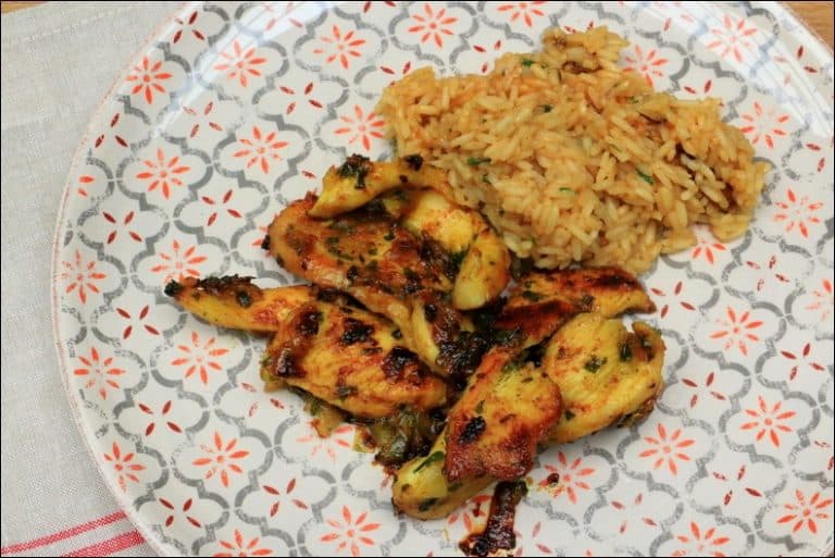 Aiguillettes de poulet au miel et au curry - Happy papilles
