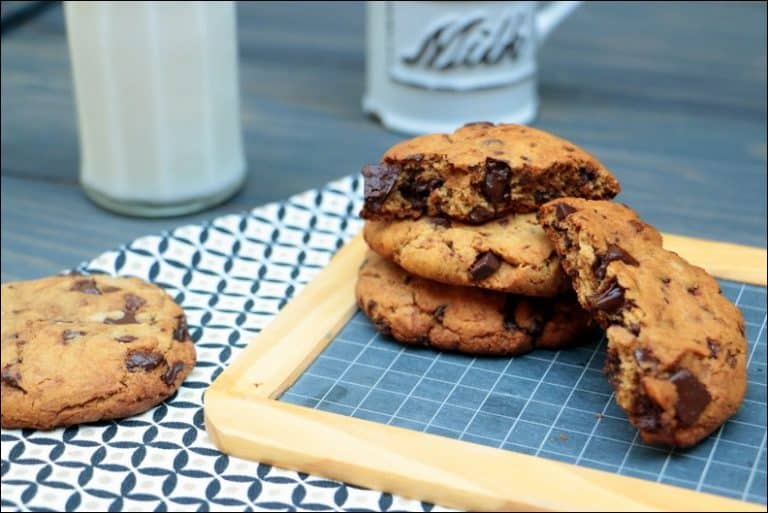 American cookies aux pépites de chocolat - sans gluten et sans lactose