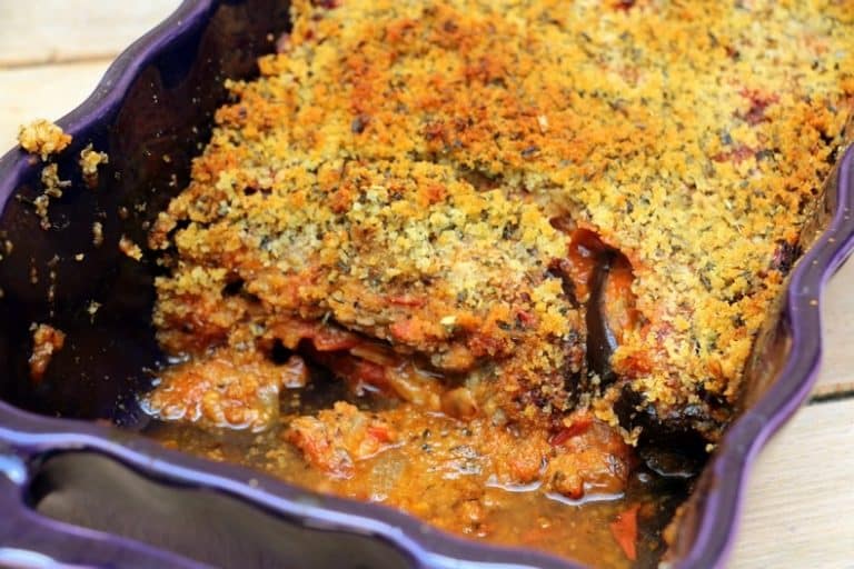 Gratin d'aubergines façon moussaka de Laurent Mariotte - Happy papilles