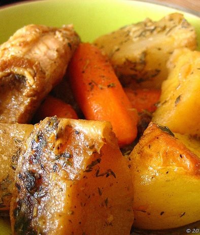 potée de porc aux légumes d'hiver