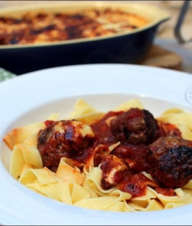 boulettes de bœuf à l'italienne de Jamie Oliver