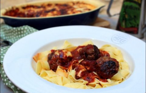 boulettes de bœuf à l'italienne de Jamie Oliver