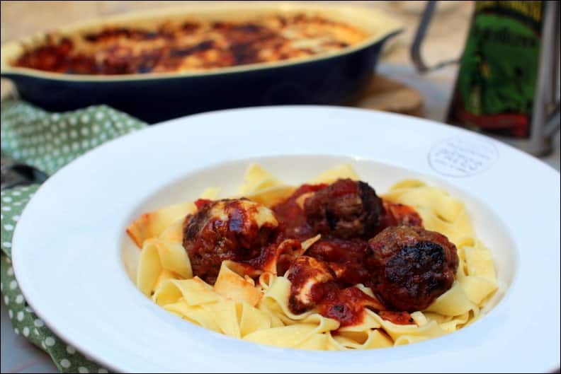 boulettes de bœuf à l'italienne de Jamie Oliver