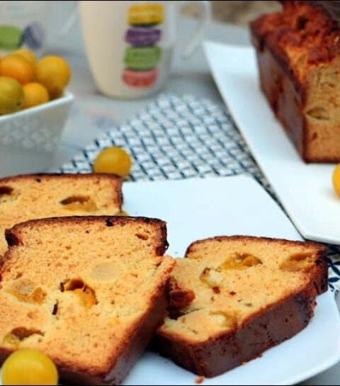 cake aux mirabelles
