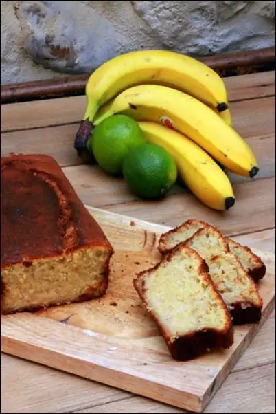banana cake noix de coco