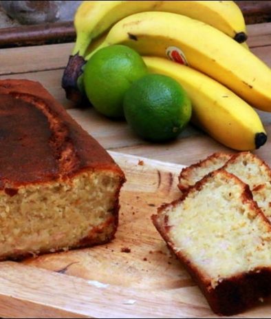 banana cake citron vert