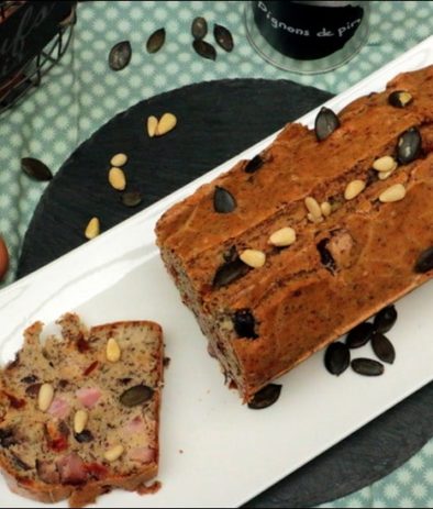 cake jambon tomate sechee