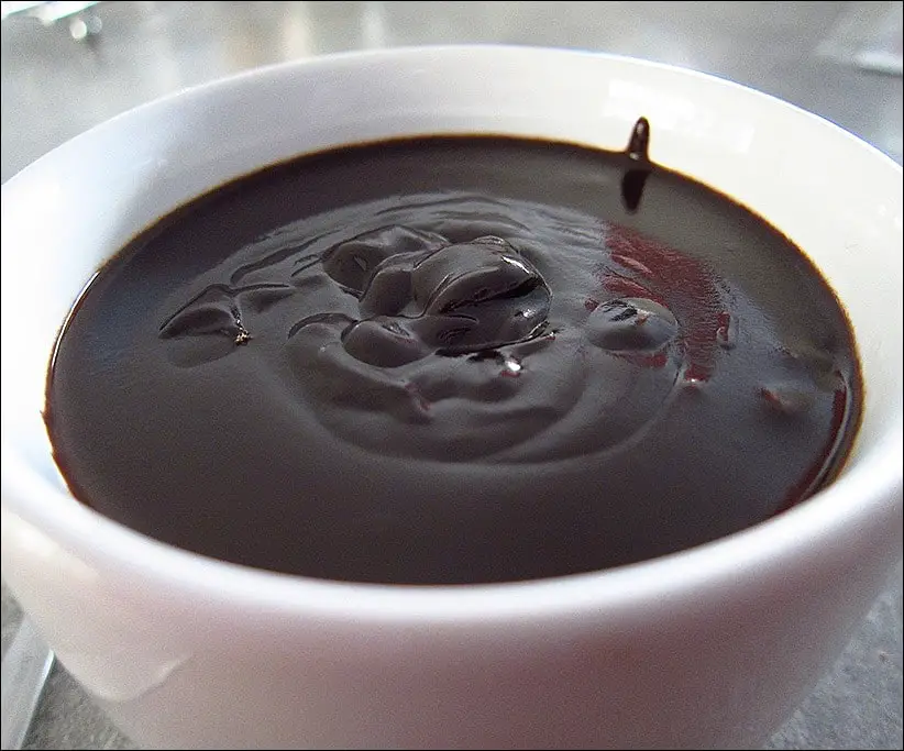 chocolat chaud aromatisé