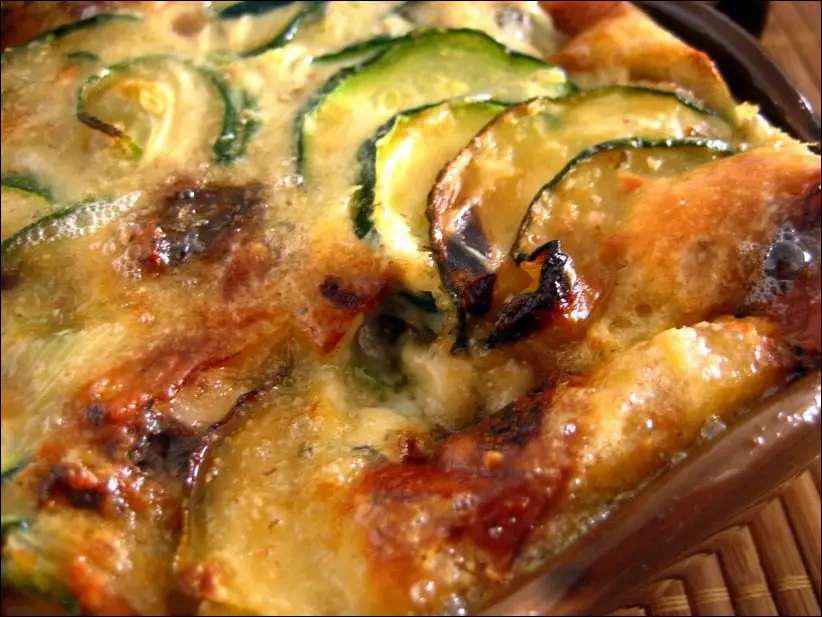 clafoutis courgette fromage