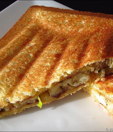 croque-monsieur bananes et citron vert