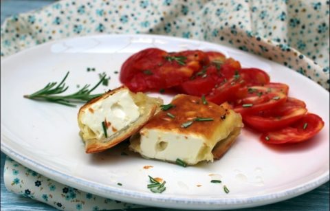 croustillants grecs de feta au miel