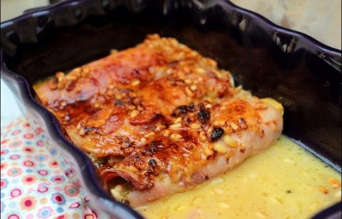 endives au jambon, Comté et pignons de pin de Laurent Mariotte