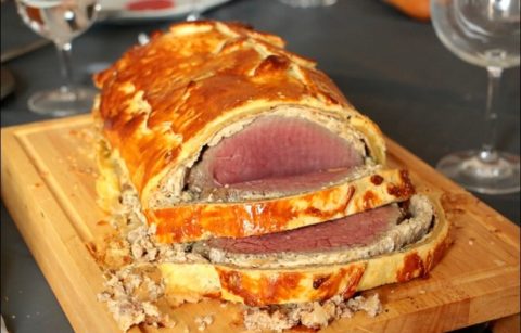 filet de boeuf en croûte au madère