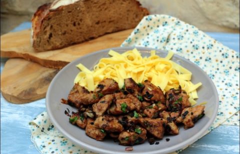 foie de veau à la vénitienne