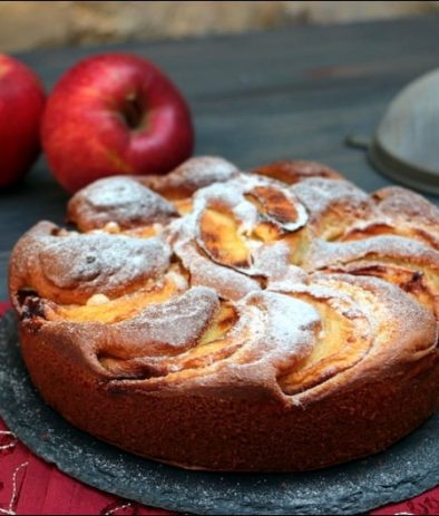 gateau moelleux aux pommes