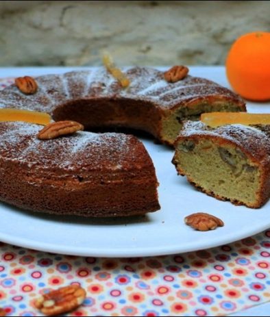 gateau moelleux aux noix de pecan