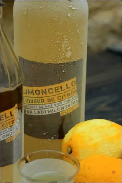 limoncello maison avec alcool de fruit