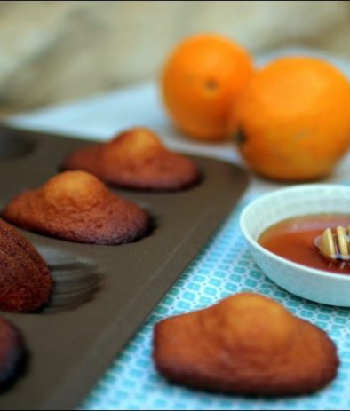 madeleines au miel de Cyril Lignac