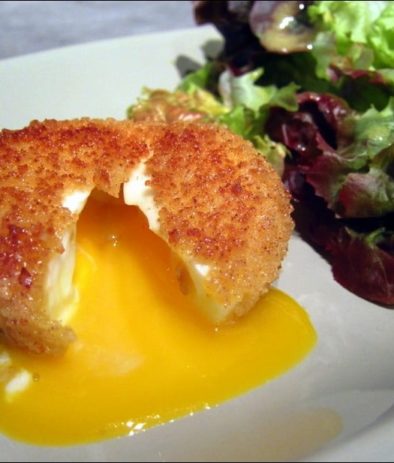 oeufs mollets frits de cyril lignac