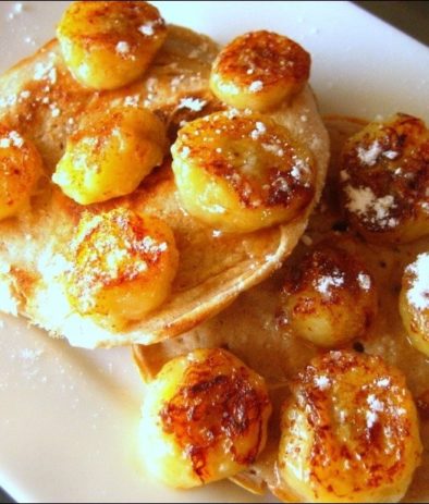 pancakes banane cannelle