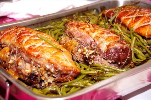 Rôti de magrets de canard au foie gras et fruits secs - Happy papilles