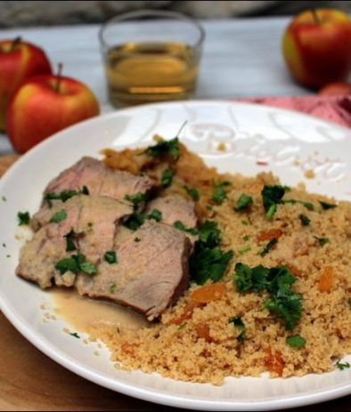 rôti de veau cocotte pommes confites