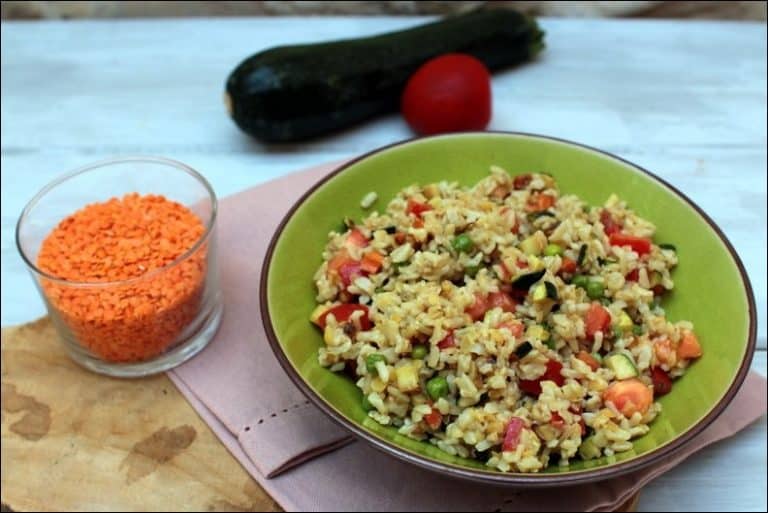 Riz Aux Lentilles Corail