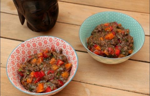 salade thaï à la joue de boeuf