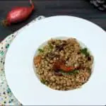 risotto sans riz aux champignons
