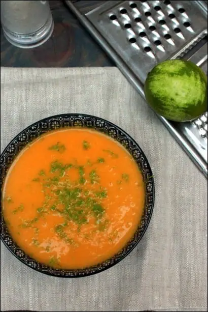 soupe butternut coco