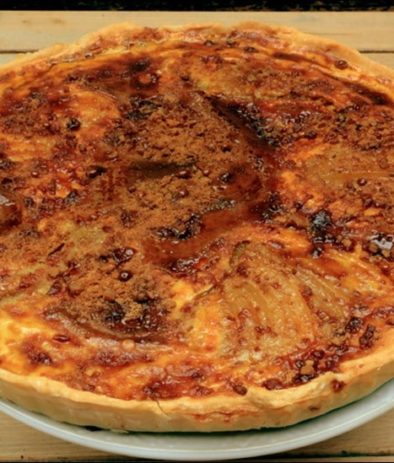 tarte chocolat poire sans gluten sans lactose