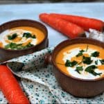 soupe carotte coco gingembre