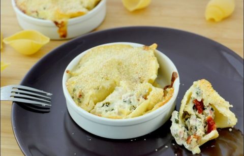 conchiglioni gratinés à l'italienne