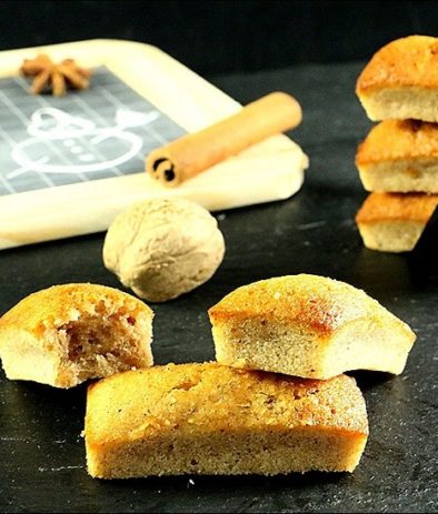 financiers saveur pain d'épices