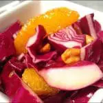 salade chou rouge orange