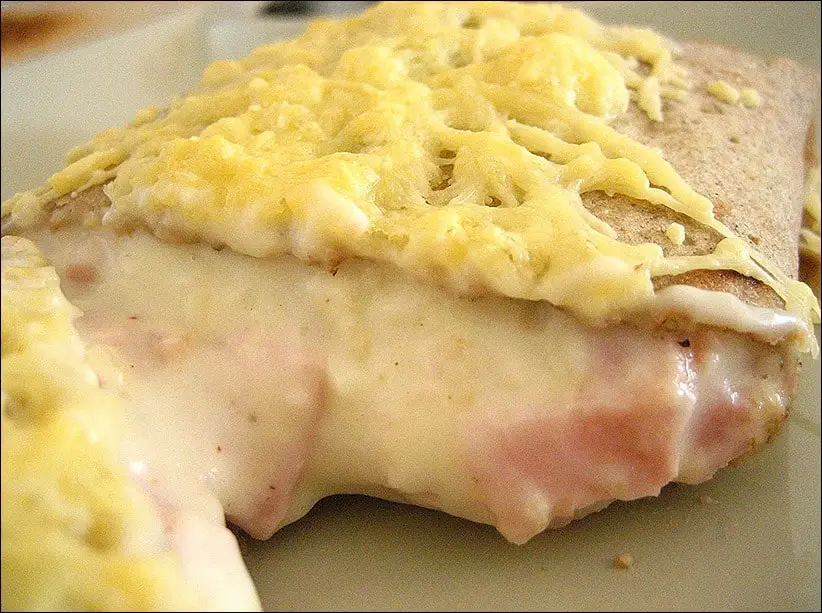 galettes de sarrasin au jambon et au fromage
