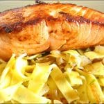 saumon laqué soja