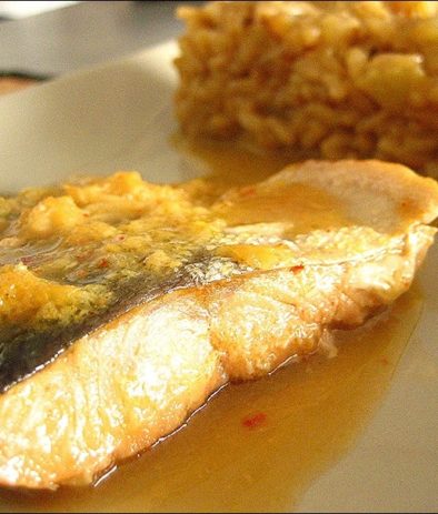 papillotes de saumon au gingembre