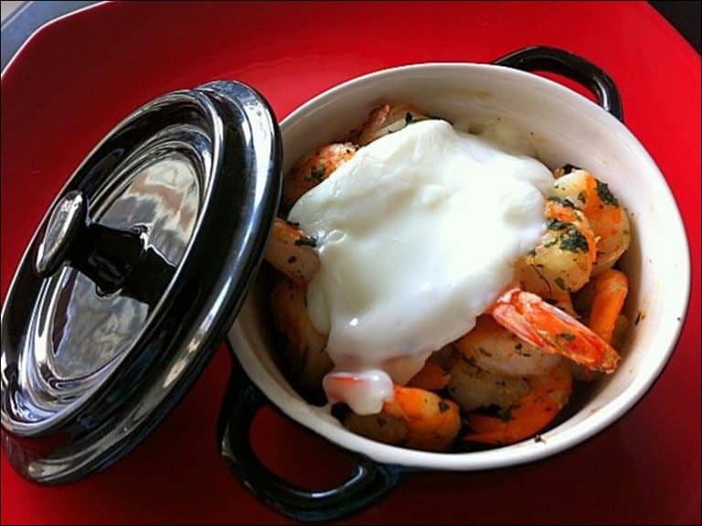 Crevettes et topinambours en cocotte - Happy papilles