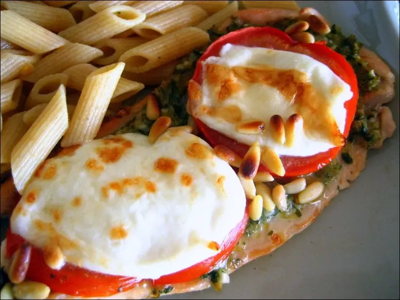 escalope dinde tomate mozzarella