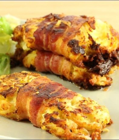 galettes de pomme de terre et lard