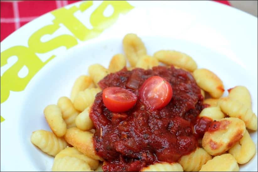 gnocchi a poeler sauce tomate maison