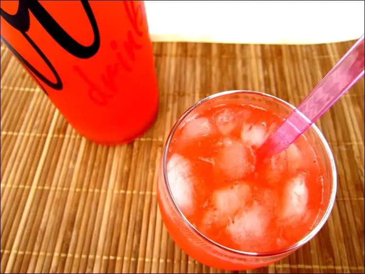 limonade à la fraise