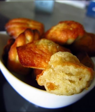 madeleines à la pomme et à l'orange confite de Sophie Dudemaine