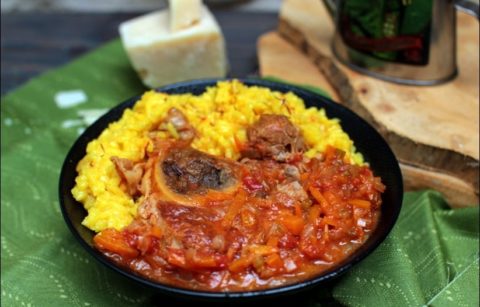 osso bucco à la milanaise et sa gremolata
