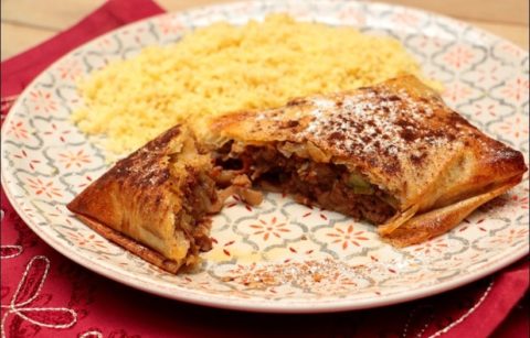 pastillas au boeuf et à la courgette