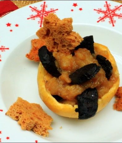 pommes farcies au boudin