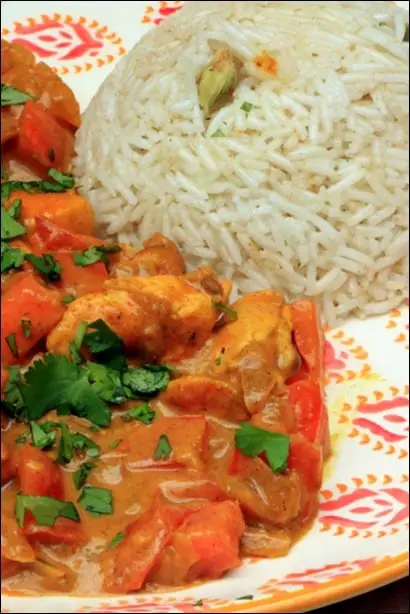 recette poulet curry balti