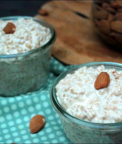 riz au lait d'amandes