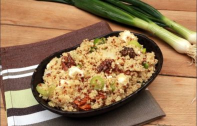 salade au boulghour quinoa feta et noix